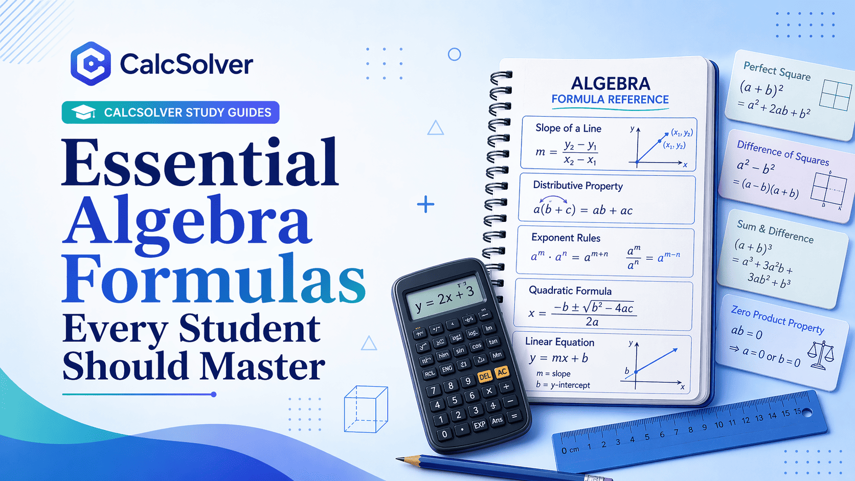 Algebra diagram for formula learning